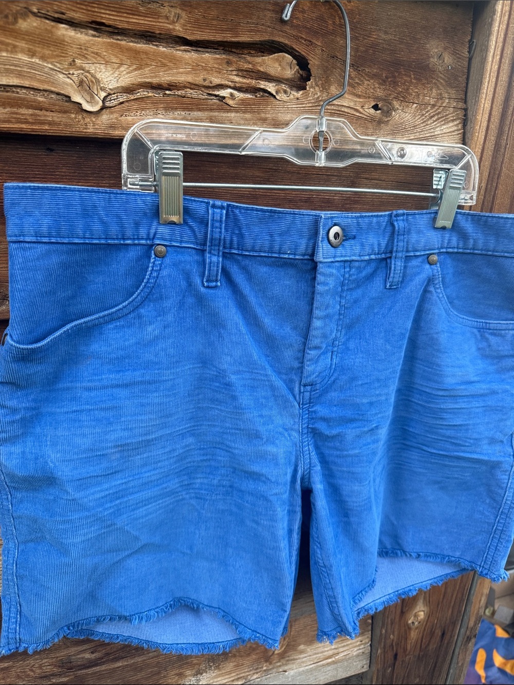 Carve designs shorts raw hem corduroy - Picture 2 of 5